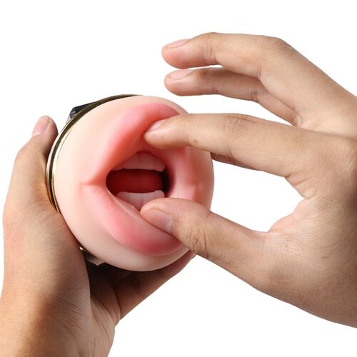 KAY MASTURBADOR DUPLO COM BOCA DUPLA E VIBRAÇÃO DE VAGINA