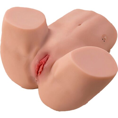 MAYA SUCKING REALISTA VAGINA E ÂNUS MASTURBADOR COM VIBRAÇÃO E ONDAS ESTIMULANTES 4,5 KG