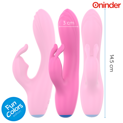 VIBRADOR LOVE BUNNY PARA PONTO G E CLITÓRIS - APLICATIVO MUNDIAL GRATUITO