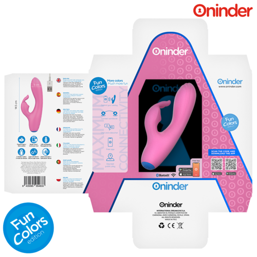 VIBRADOR LOVE BUNNY PARA PONTO G E CLITÓRIS - APLICATIVO MUNDIAL GRATUITO