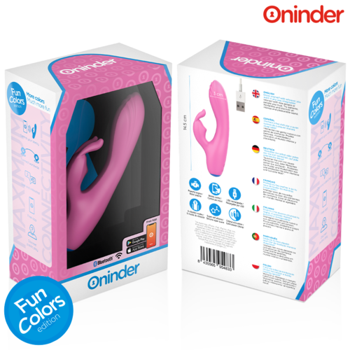 VIBRADOR LOVE BUNNY PARA PONTO G E CLITÓRIS - APLICATIVO MUNDIAL GRATUITO