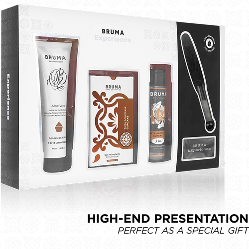 KIT DE TENTAÇÃO DOCE AMERICANA TART COM POTENCIALIZADOR DE ORGASMO