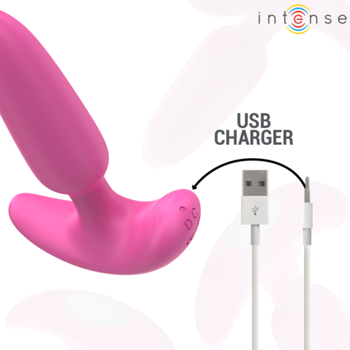 ROSS ANAL PLUG 10 VIBRAÇÕES ROSA CONTROLE REMOTO