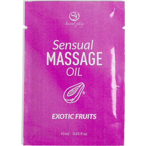 ÓLEO DE MASSAGEM DE FRUTAS EXÓTICAS EM DOSE ÚNICA 10 ML