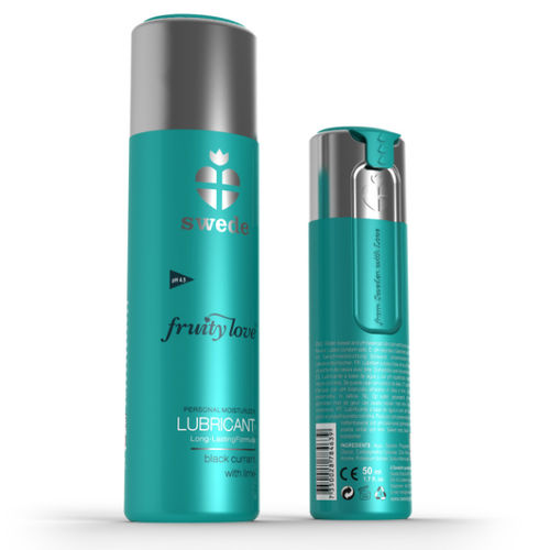 FRUITY LOVE LUBRIFICANTE GROSELHA PRETA LIMÃO 50 ML