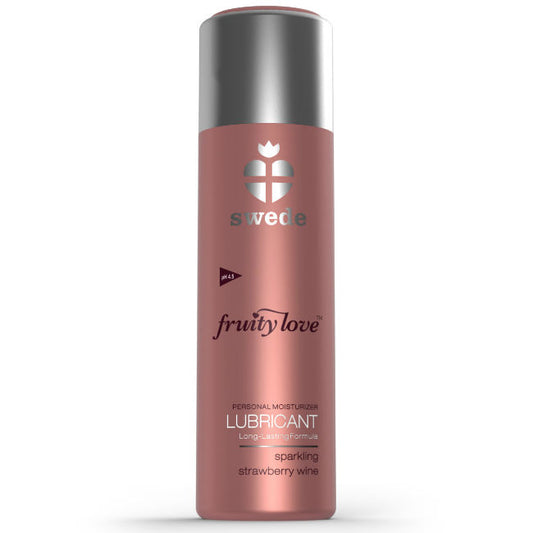 FRUITY LOVE LUBRIFICANTE ESPUMANTE MORANGO VINHO 50 ML