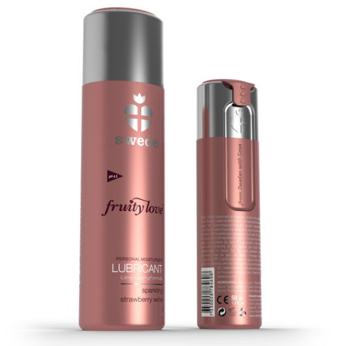 FRUITY LOVE LUBRIFICANTE ESPUMANTE MORANGO VINHO 50 ML