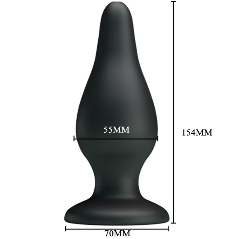 PLUGUE DE SILICONE ERGONÔMICO 15.4 CM