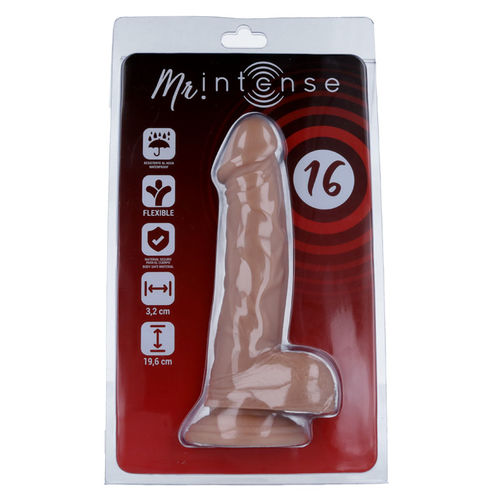 16 REALISTIC PENIS 19.6 CM -O- 3.2 CM