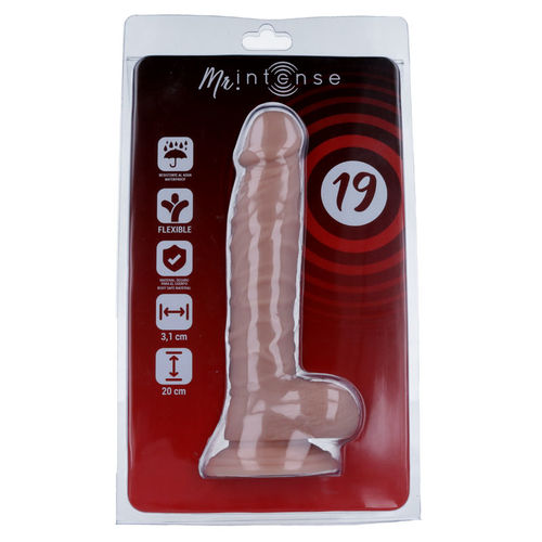 19 REALISTIC PENIS 20 CM -O- 3.1 CM
