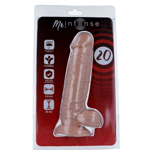 20 REALISTIC PENIS 20 CM -O- 4.6 CM