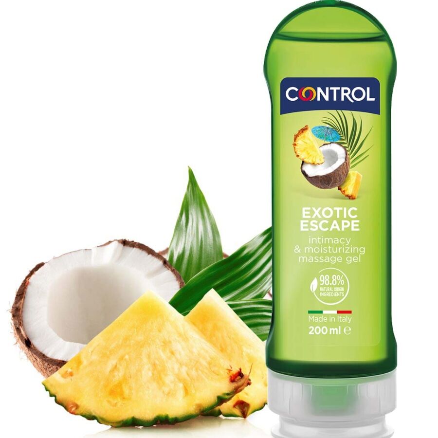 CONTROL 2-1 MASSAGE & PLEASURE DIVERSOS 200ML