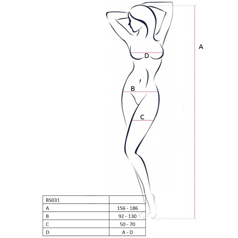 BODYSTOCK BRANCO TAMANHO ÚNICO BS031
