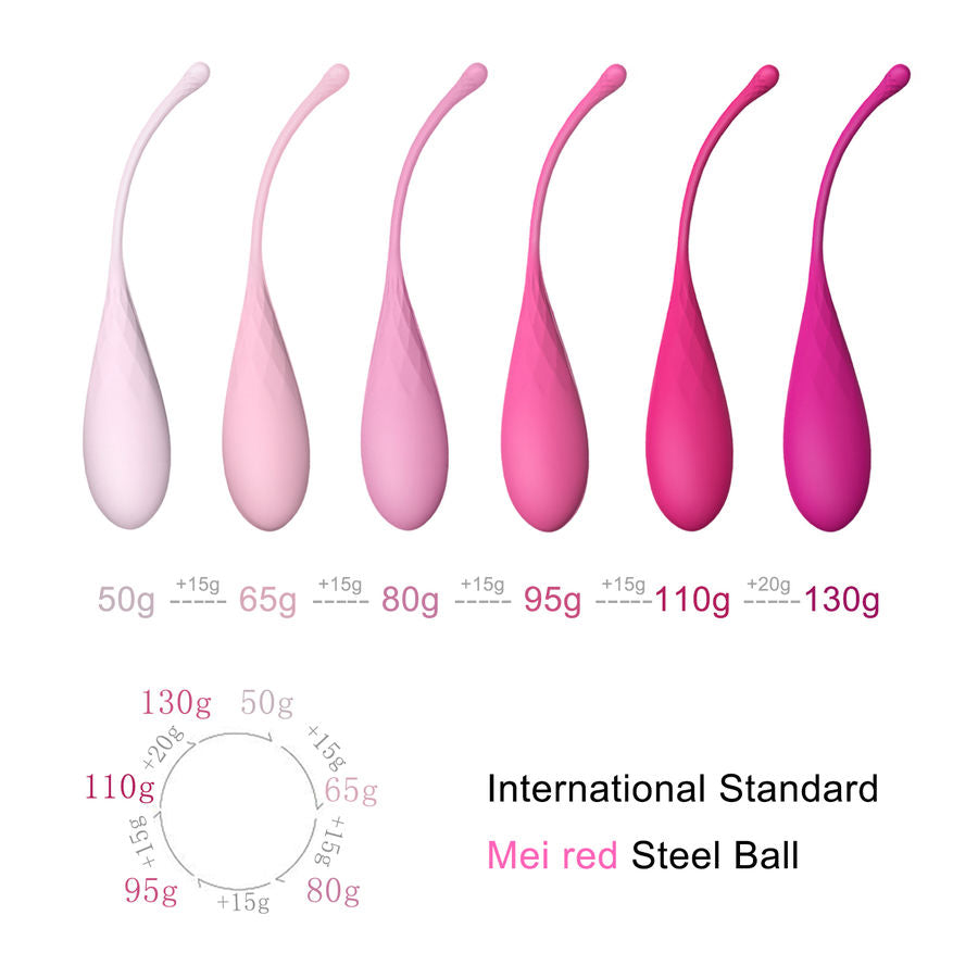 KEGEL FIT PELVIC MUSCLE TRAINING CONJUNTO 6 PCS