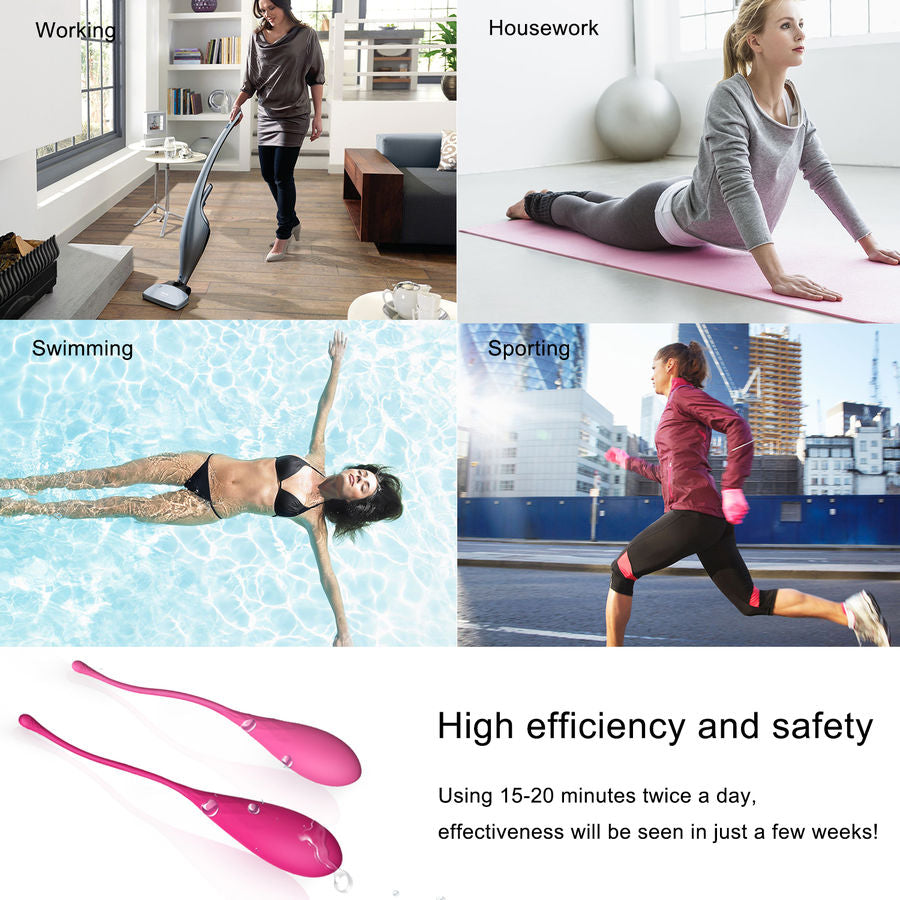 KEGEL FIT PELVIC MUSCLE TRAINING CONJUNTO 6 PCS