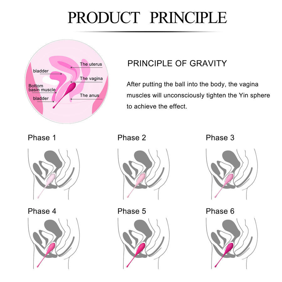 KEGEL FIT PELVIC MUSCLE TRAINING CONJUNTO 6 PCS