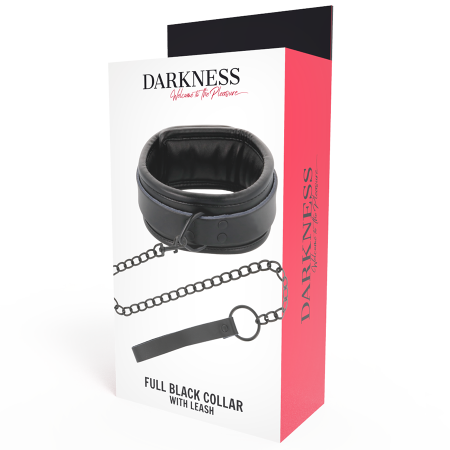 COLAR PRETO COM CORRENTE