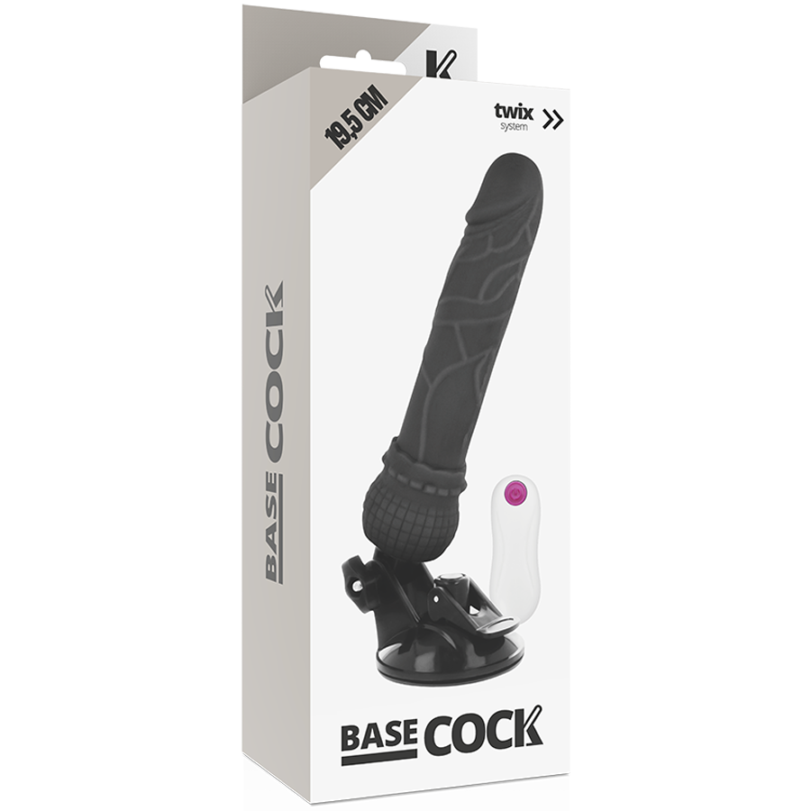 VIBRADOR DE CONTROLE REMOTO NATURAL REALISTA 19,5 CM
