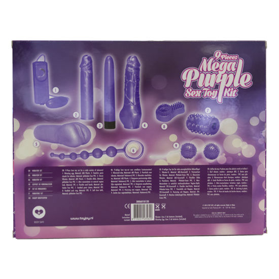 MEGA KIT DE BRINQUEDOS PURPLE SEX