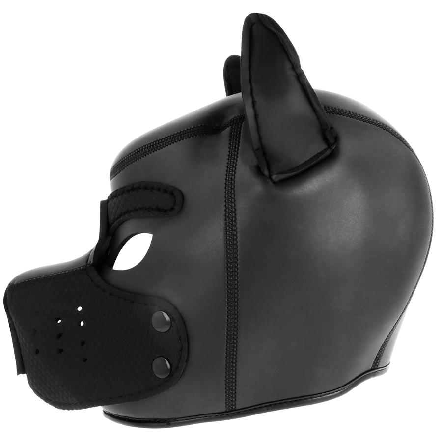 MÁSCARA DE NEOPRENE PARA CÃES COM FOCINHO REMOVÍVEL L