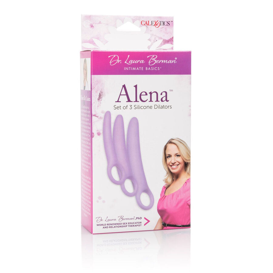 DR LAURA BERMAN ALENA CONJUNTO DE 3 DILATADORES DE SILICONE