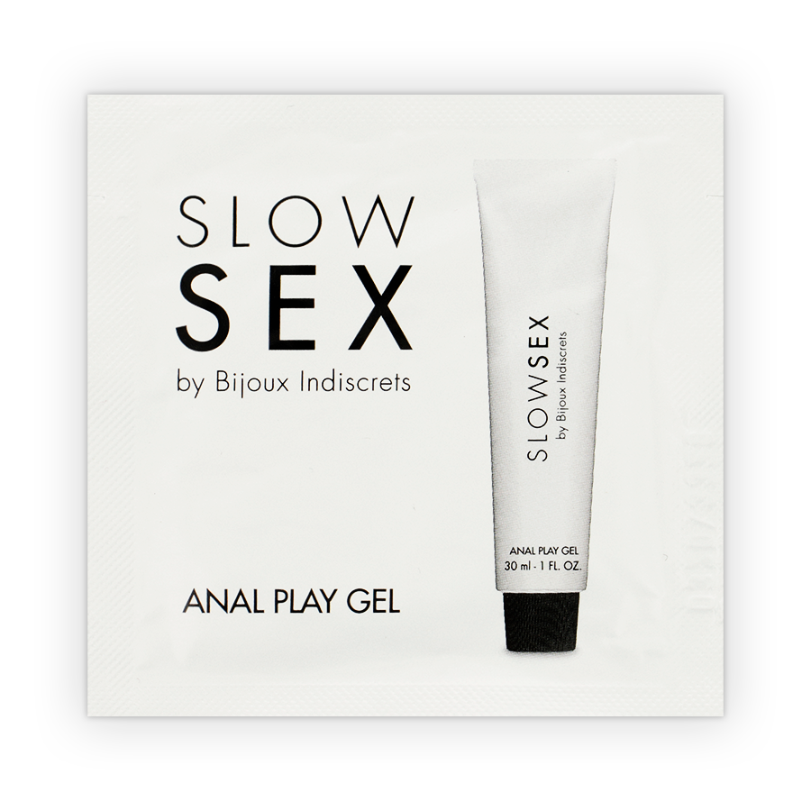 SLOW SEXO ANAL PLAY GEL 30 ML OU DOSE ÚNICA