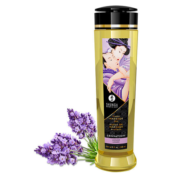 ÓLEO DE MASSAGEM ERÓTICO SHUNGA DIVERSOS 240ML