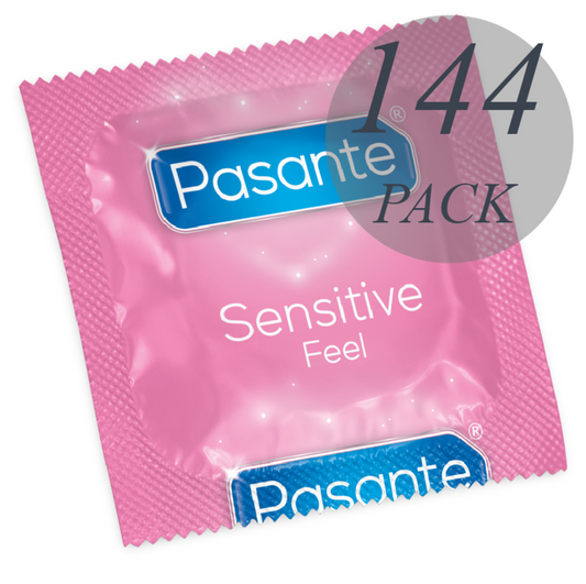 PRESERVATIVOS PASANTE ULTRAFINOS SENSÍVEIS 144 UNIDADES