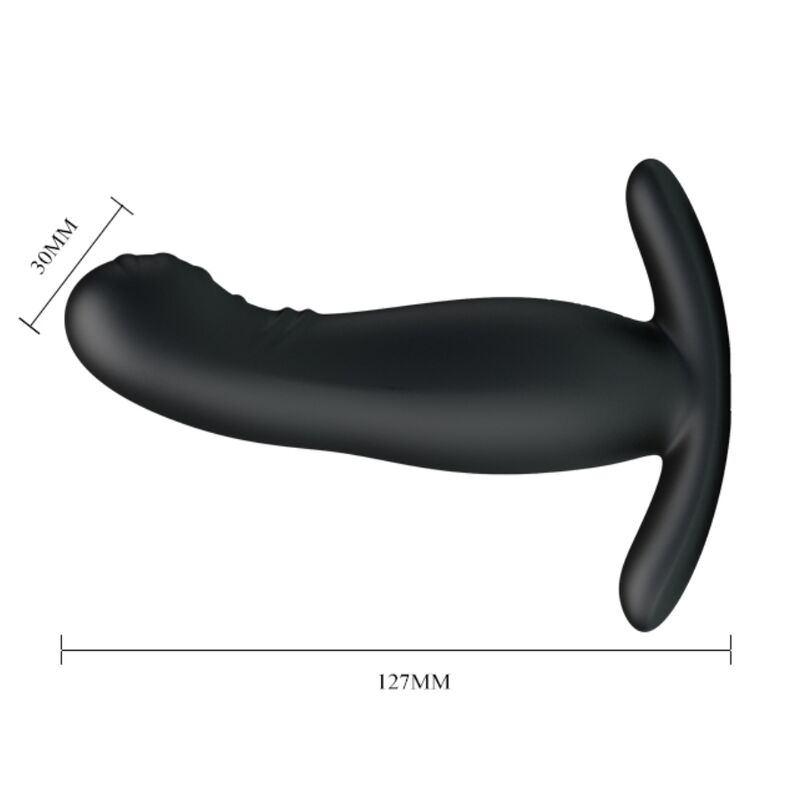 MASSAGEADOR DE PRÓSTATA PRETO RECARREGVEL