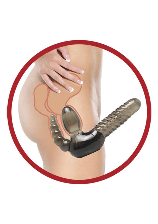 STRAPLESS STRAP-ON COM ESTIMULADOR ANAL
