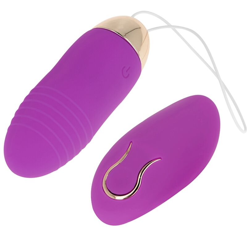 VIBRADOR CONTROLE REMOTO OHMAMA EGG 10 MODOS - LILAC