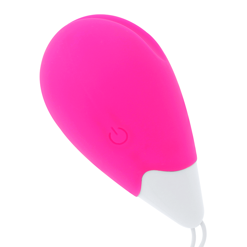 OVO VIBRANTE 10 MODOS ROSA E BRANCO
