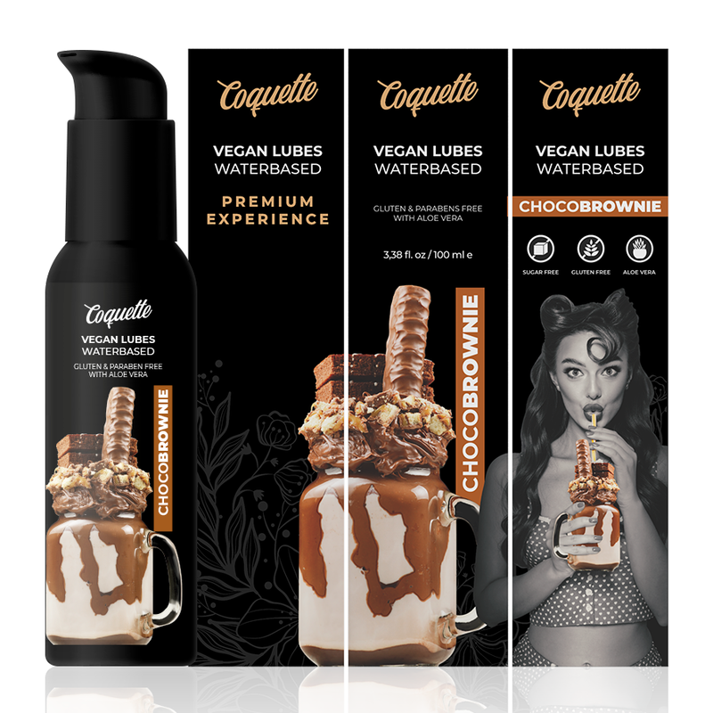 LUBRIFICANTE PREMIUM EXPERIENCE 100ML VEGAN CHOCOBROWNIE