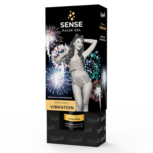 GEL VIBRADOR DE MORANGO PULSE PREMIUM LÍQUIDO 6ML