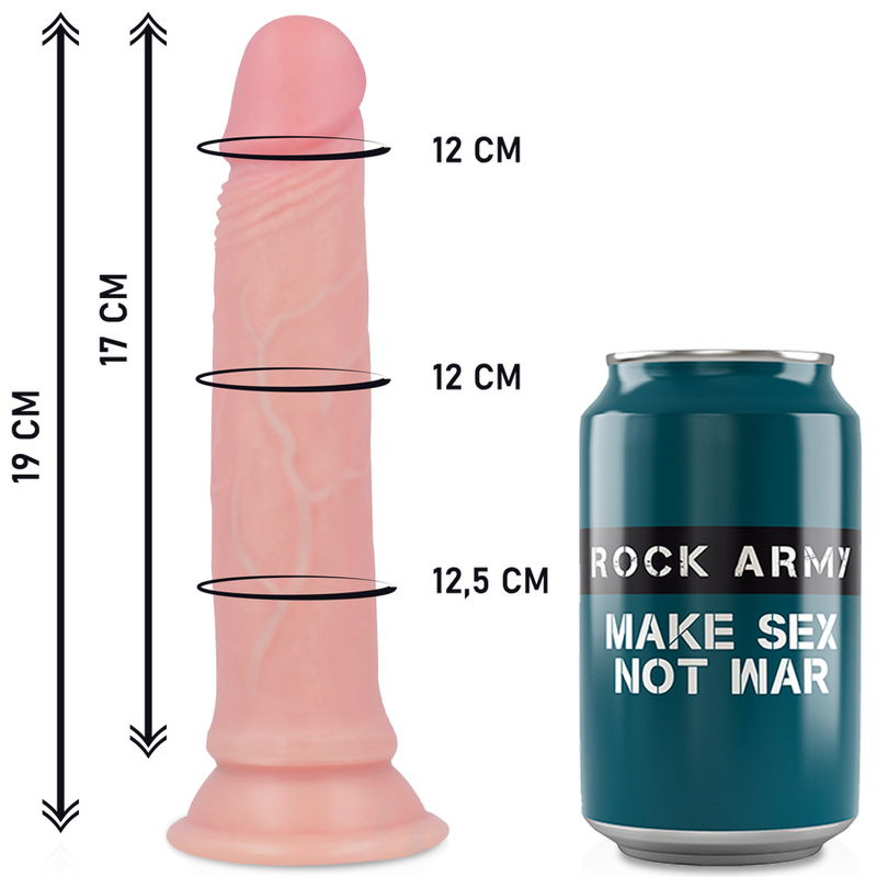 ARNÊS + DILDO SILICONE LÍQUIDO PREMIUM AVENGER 19 CM -O- 3.98 CM