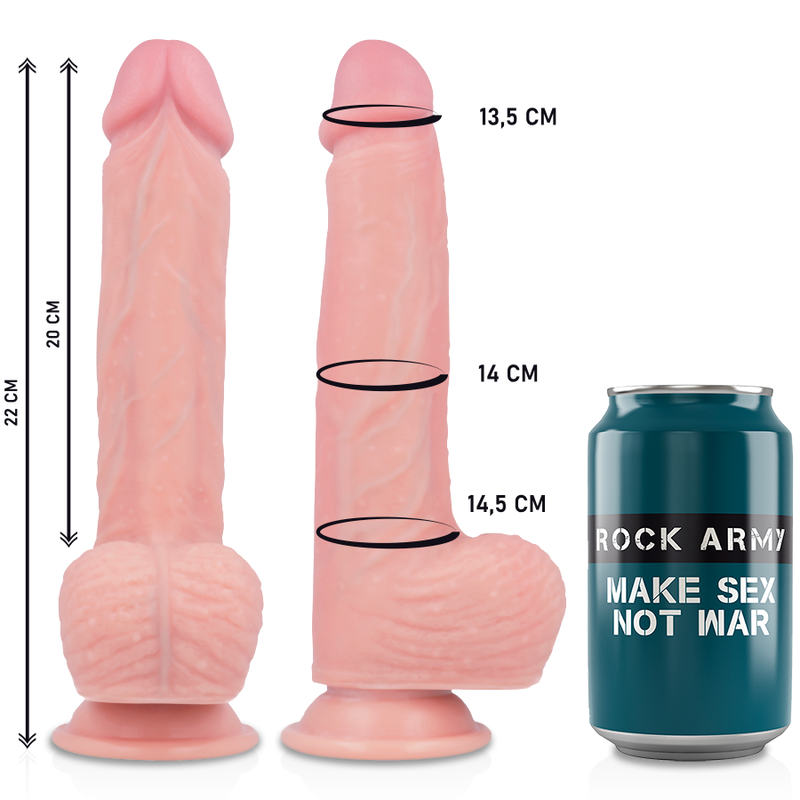 ARNÊS + ROTADOR E VIBRADOR HAWK 22 CM -O- 4.6 CM