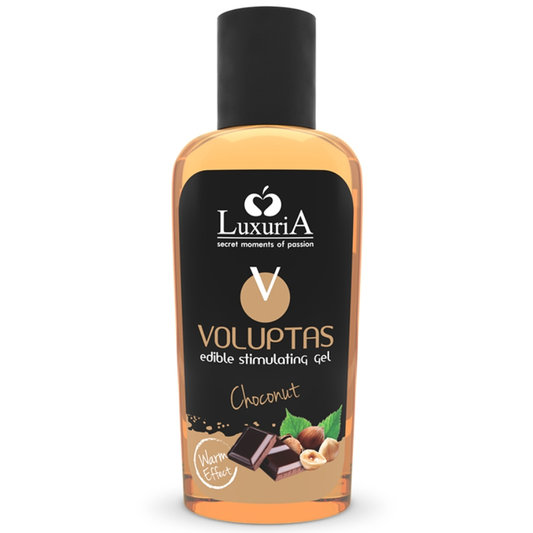 GEL DE MASSAGEM COMESTÍVEL EFEITO QUENTE - CHOCONUT 100 ML