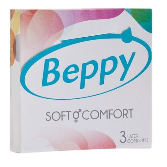 PRESERVATIVOS BEPPY MACIO E CONFORTO 3 PRESERVATIVOS