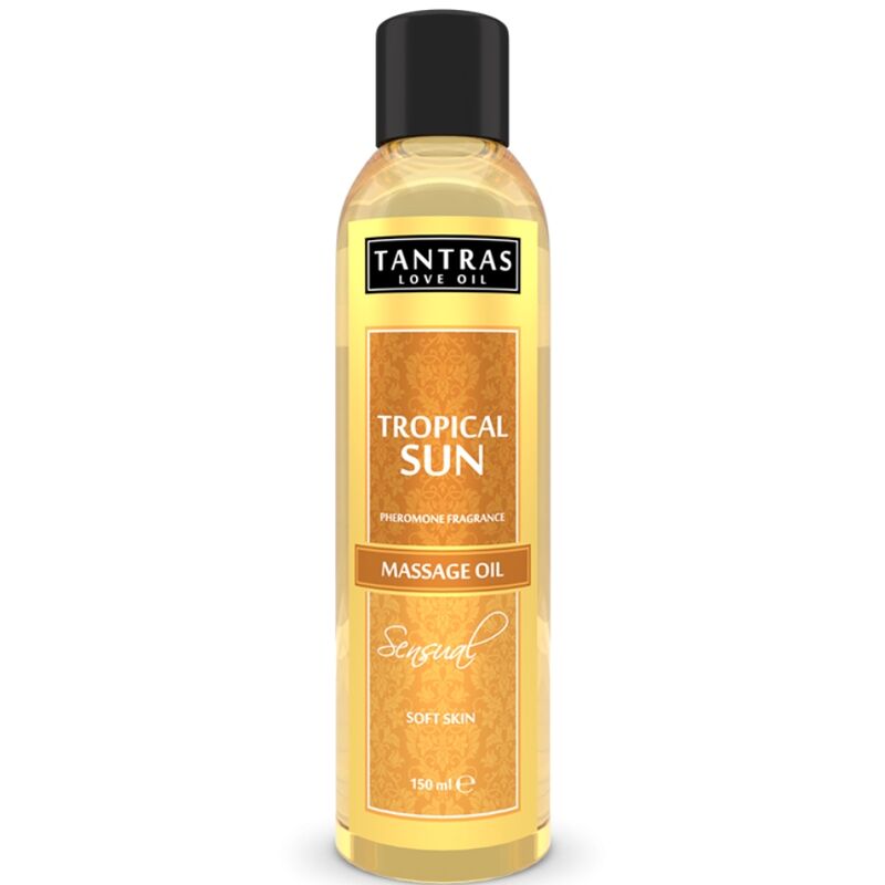 TANTRAS LOVE OIL ÓLEO DE MASSAGEM SOLAR TROPICAL 150 ML