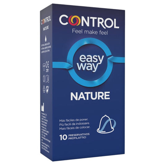PRESERVATIVO CONTROL NATUREZA EASY WAY 10 UNIDADES