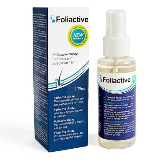 SPRAY FOLIATIVO PARA EVITAR A PERDA DE CABELO E ESTIMULAR O CRESCIMENTO CAPILAR