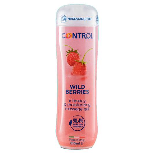GEL DE MASSAGEM CONTROL 3 EM 1 FRUTAS SELVAGENS 200 ML