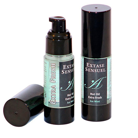 ÓLEO DE MASSAGEM COM EFEITO GELO EXTRA FRESCO 30 ML