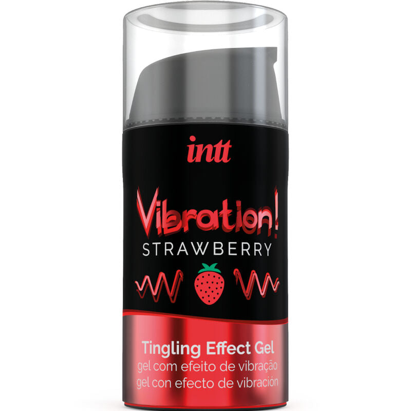 PODEROSO ESTIMULANTE ÍNTIMO GEL VIBRANTE LÍQUIDO ESTIMULANTE MORANGO 15ML