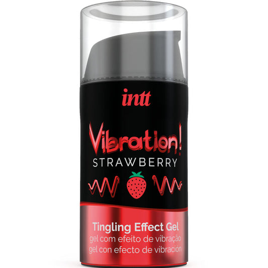 PODEROSO ESTIMULANTE ÍNTIMO GEL VIBRANTE LÍQUIDO ESTIMULANTE MORANGO 15ML