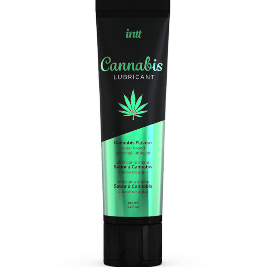 LUBRIFICANTE ÍNTIMO À BASE DE ÁGUA COM SABOR DE CANNABIS