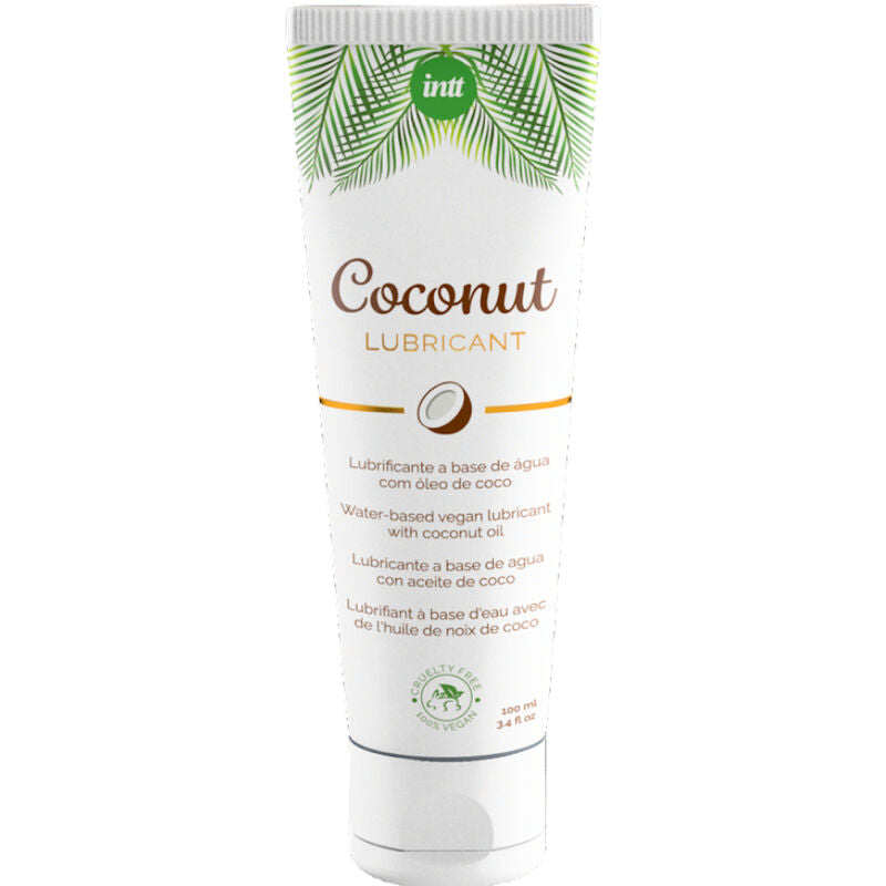 LUBRIFICANTE VEGANO À BASE DE ÁGUA COM INTENSO SABOR DE COCO