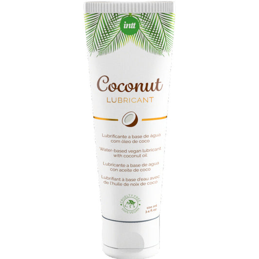 LUBRIFICANTE VEGANO À BASE DE ÁGUA COM INTENSO SABOR DE COCO