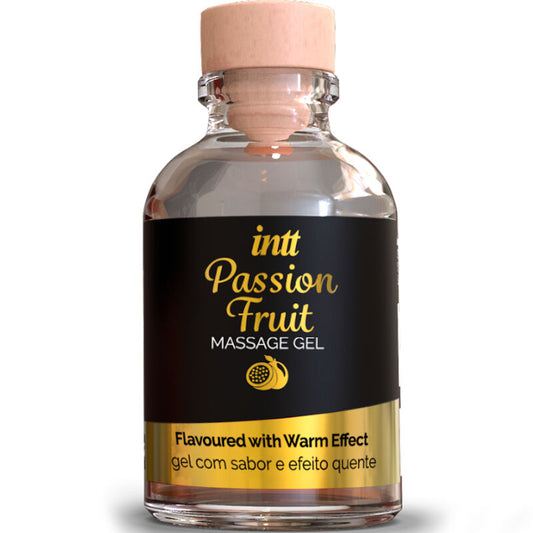 GEL DE MASSAGEM COM SABOR DE MARACUJÁ COM EFEITO CALOR