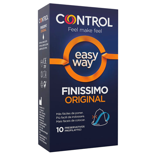 PRESERVATIVOS CONTROL ADAPTA EASY WAY FINISSIMO 10 UNIDADES